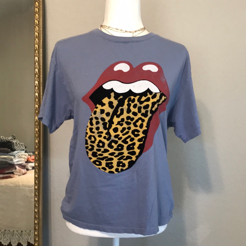 Free people Rolling Stones tee